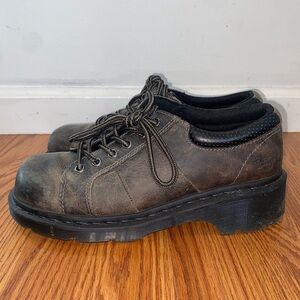 Vintage Dr. Martens Melissa Chunky Platform Oxford Loafers